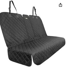 Waterproof Bench Back Seat Cover Black Size M picture