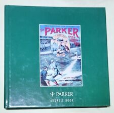 Vintage Parker Contact Name Address Phone Record Book Green Mint Condition picture