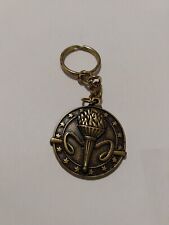 Crown Trophy Medallion Award Keychain picture
