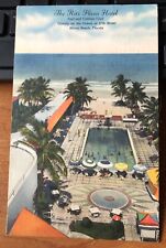 1947 POSTCARD RITZ PLAZA HOTEL MIAMI BEACH FLORIDA picture