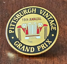 19th Annual Pittsburgh Vintage Grand Prix hat vest lapel pin picture