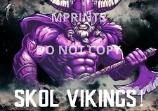 SKOL Vikings Custom Trading Card (Minnesota) By MPRINTS picture