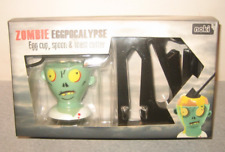 Zombie Eggpocalypse Egg Cup, Spoon & Toast Cutter NIB picture