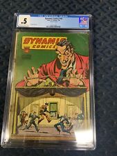 Dynamic Comics #19 CGC .5 Classic Puppeteer Cover George Tuska Art Very Rare picture