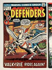 Defenders #4, FN+ 6.5, 1st Appearance Valkyrie (Brunnhilde), Hulk, Namor picture