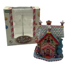 LEMAX Sugar 'N Spice 45066 Sweet-Tooth Cottage Porcelain Lighted House Christmas picture