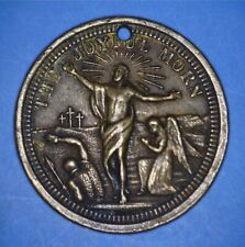 RARE 1888 MEDAL - JOYFUL MORN / LORD'S PRAYER REVERSE (BY LAUER) - *55865964 🌈 picture