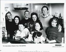 1993 Press Photo Actors Portray Curley Family In Movie 