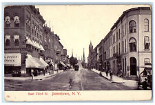 1910 Books at East Third Street Jamestown New York NY Cherrycreek NY Postcard picture