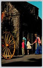Oldest Wooden Schoolhouse Saint Augustine Florida Street View Vintage Postcard picture