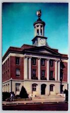 City Hall Nashua NH New Hampshire Postcard UNP VTG Plastichrome Unused Vintage picture