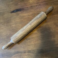 vintage solid wood rolling pin one piece picture