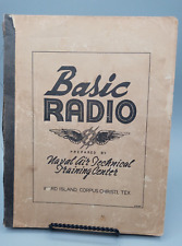 BASIC RADIO - Naval Air Technical Training Center - Ward Island - 1944 picture