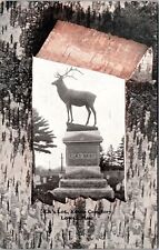 Lowell MA-Massachusetts, Elk's Lot, Edson Cemetery, Vintage Postcard picture