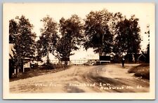 View from Moosehead Inn. Rockwood Maine. Real Photo Postcard RPPC picture