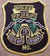 MO Poplar Bluff Missouri Police Shoulder Patch picture