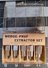 VTG CAL-VAN WEDGE PRUF EXTRACTOR 5 PIECE SET #440 - FOR BOLTS SIZE 9/16