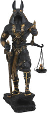 Ebros Ancient Egyptian God Anubis with Scales of Justice Statue Gods of The Dead picture