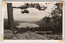 Postcard RPPC Donner Lake Truckee, CA Scenic View picture