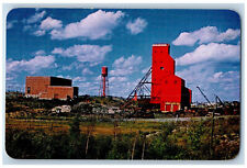 Flin Flon Manitoba Canada Postcard Smelting Company Hudson Mining Bay c1950's picture