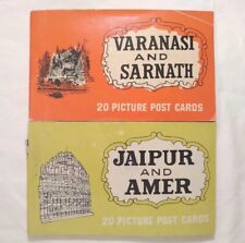vintage postcard lot India Photo Book Indian Jaipur Amer postcards post cards picture