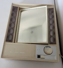 Clairol True To Light Vintage Mirror 2 Sided Lights Tested Working  picture