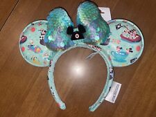 NWT Disney Magic Kingdom Mickey & Minnie Play in the Park Bow Ears Headband 2023 picture