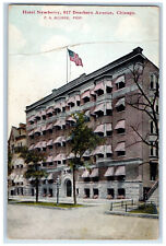c1910 Hotel Newberry Dearborn Avenue Chicago Illinois IL Antique Postcard picture