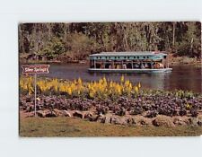 Postcard Glass Bottom Boat Silver Springs Florida USA picture