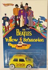 Morris Mini CUSTOM Hot Wheels The Beatles Yellow Submarine w/ RR picture