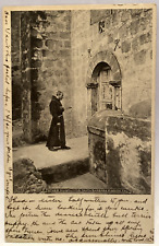 1907 Father Hugolinos Santa Barbara Mission California Vintage Posted Postcard picture