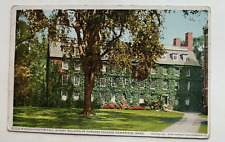 c 1900s MA Postcard Cambridge Harvard College Massachusetts Hall Oldest Building picture