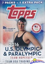 2016 Topps US Olympics Factory Sealed Blaster Box with TEAM USA Superstars  picture
