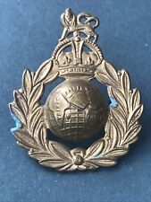 Royal Marine Commando Original British Cap Badge WW2 picture