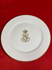 1865 Napoleon III Royal Dinner Plate 9.5
