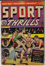 SPORTS THRILLS #13 ACCEPTED PUB 1950 L.B. COLE COVER JACKIE ROBINSON SCARCE picture
