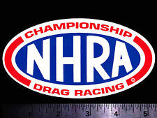 NHRA National Hot Rod Association - Original Vintage Racing Decal/Sticker 5.25” picture