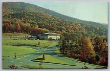 New Panorama Building Skyline Drive Virginia Mountains Forest Old Cars PC picture