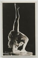 Sexy acrobat dancer Kalamazoo, Michigan; Maurice Seymour photo postcard RPPC 3 picture