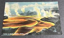 Postcard: Hawaiian Volcano Kilauea~Fine Art Painting by Island Curio Co. picture
