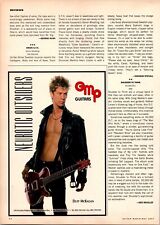 GMP Guitars Original Vintage Print Ad Duff McKagan picture