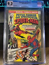 Peter Parker the Spectacular Spider-Man #1 CGC 9.2 White Pages 1976 picture