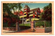 Vintage Governor's Mansion, Albany, NY Postcard picture