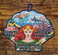 Modern Scouts BSA Merit Badge University Troop 2019 Under the Sea Scout Patch picture