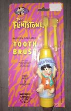 New Vintage 1994 The Flintstones Battery Operated Toothbrush Kids Cartoon  picture