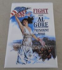 Fight For Al Gore President 2000 Political Campaign Pinback picture