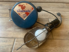 Vintage Cordomatic Model 500 Extension Cord and Shop Light Works **Made in USA** picture