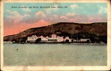 KINEO MOUNTAIN AND HOTEL -MOOSEHEAD LAKE -KINEO ME VINTAGE c.1908 POSTCARD-BK45 picture