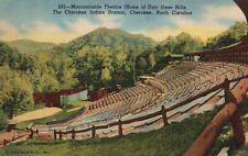 Postcard NC Cherokee North Carolina Mountainside Theater 1951 Vintage PC G8271 picture