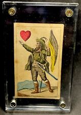 1830 Historic Georg Pommer Spielkarten Antique Playing Cards German Poker Single picture